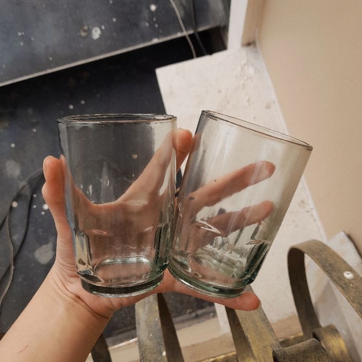 6 PCS GELAS TEH KOPI gelas murah gelas bagus gelas set gelas teh gelas warung gelas kopi hadiah mura