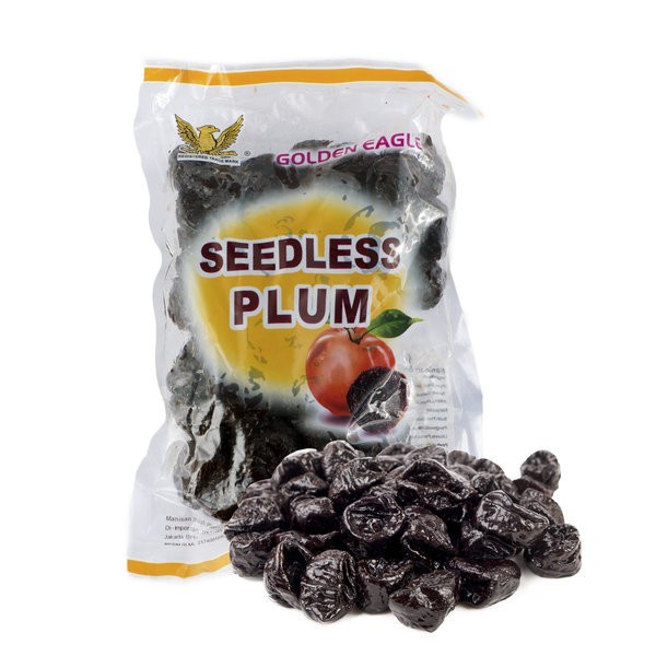 

Seedless Plum Golden Eagle 500 gr / Manisan Buah Plum / Plum Kiam Boi