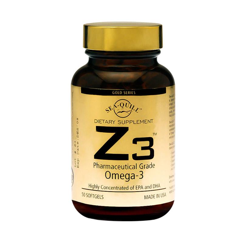 SEA QUIL OMEGA Z3 @50 Sea Quill Omega Z3 Suplemen Kesehatan [50 Softgels]