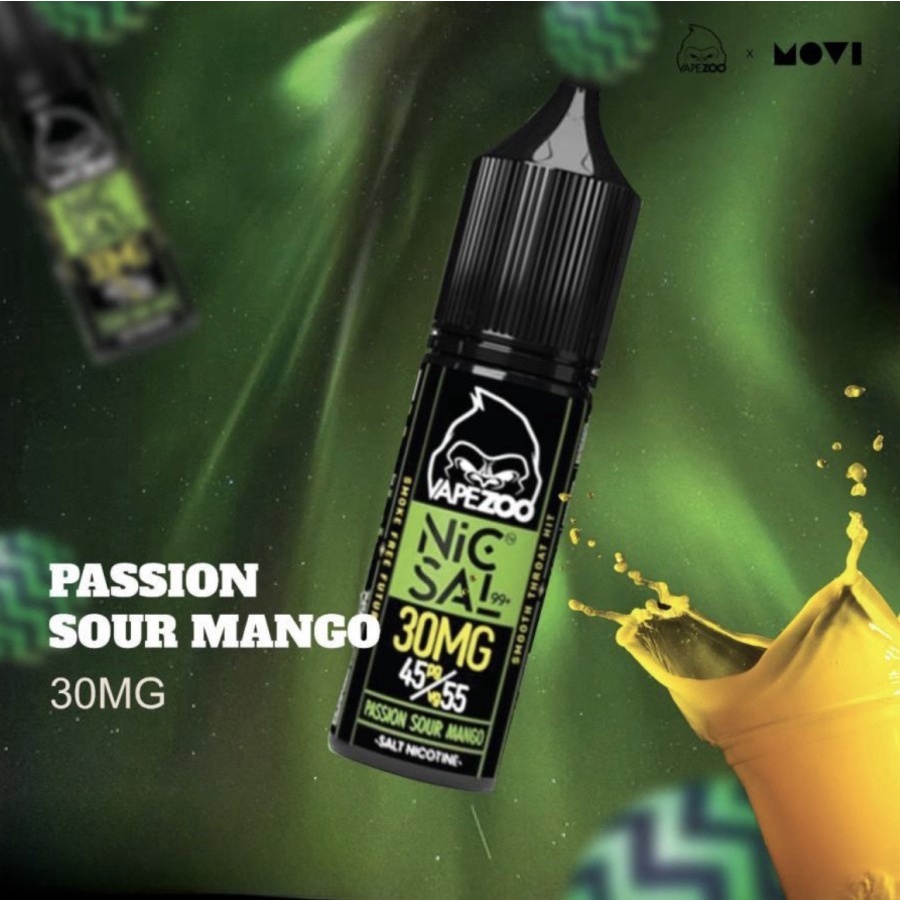 Vapezoo NicSal99+ Salt Nic 15ML 30Mg x Movi Liquid Berpita Cukai