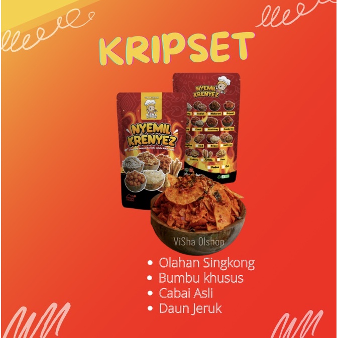 

KRIPSET PEDAS 100 GRAM