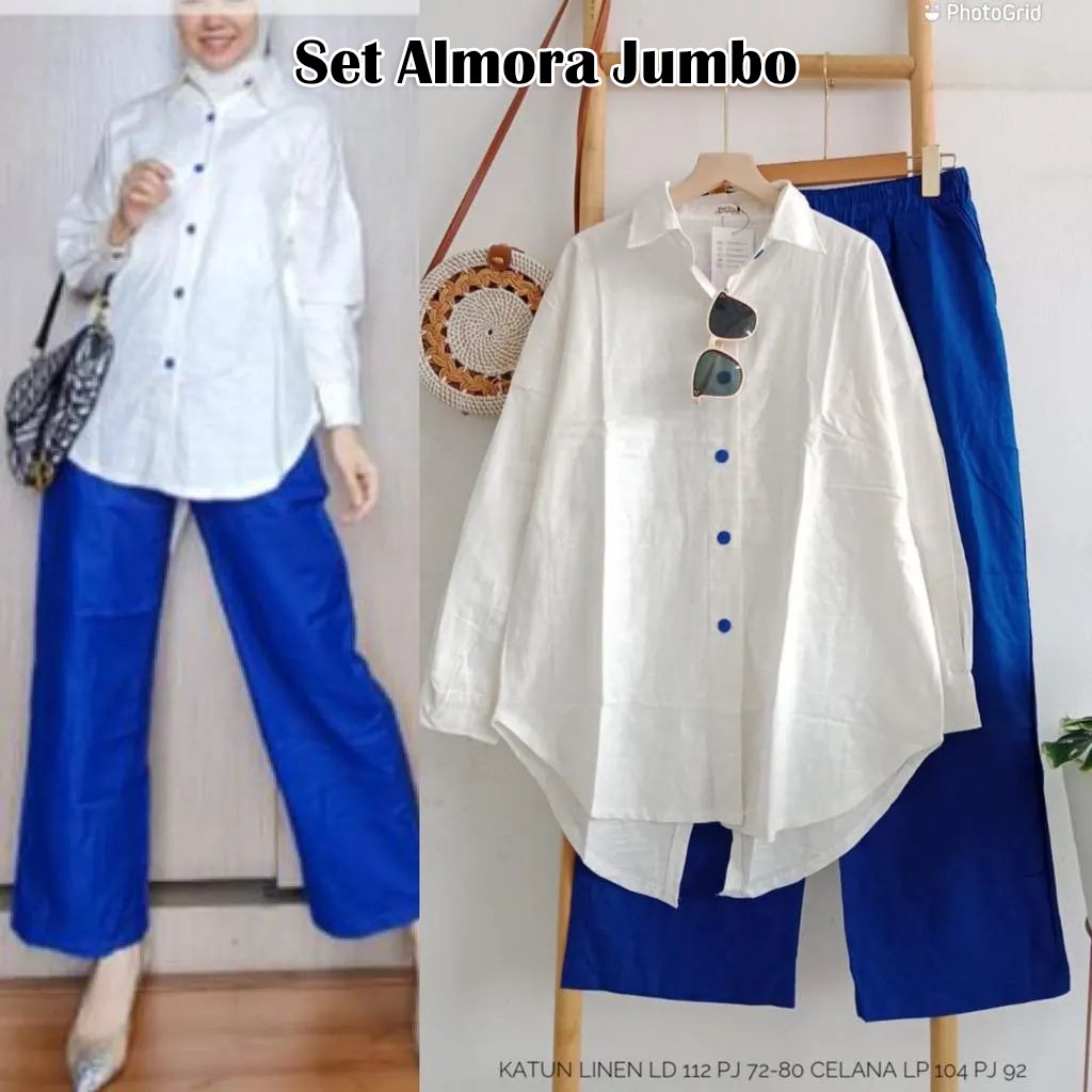 ALMORA SET JUMBO WANITA TERBARU