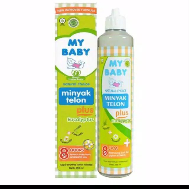 minyak telon plus my baby eucalyptus 85 ml