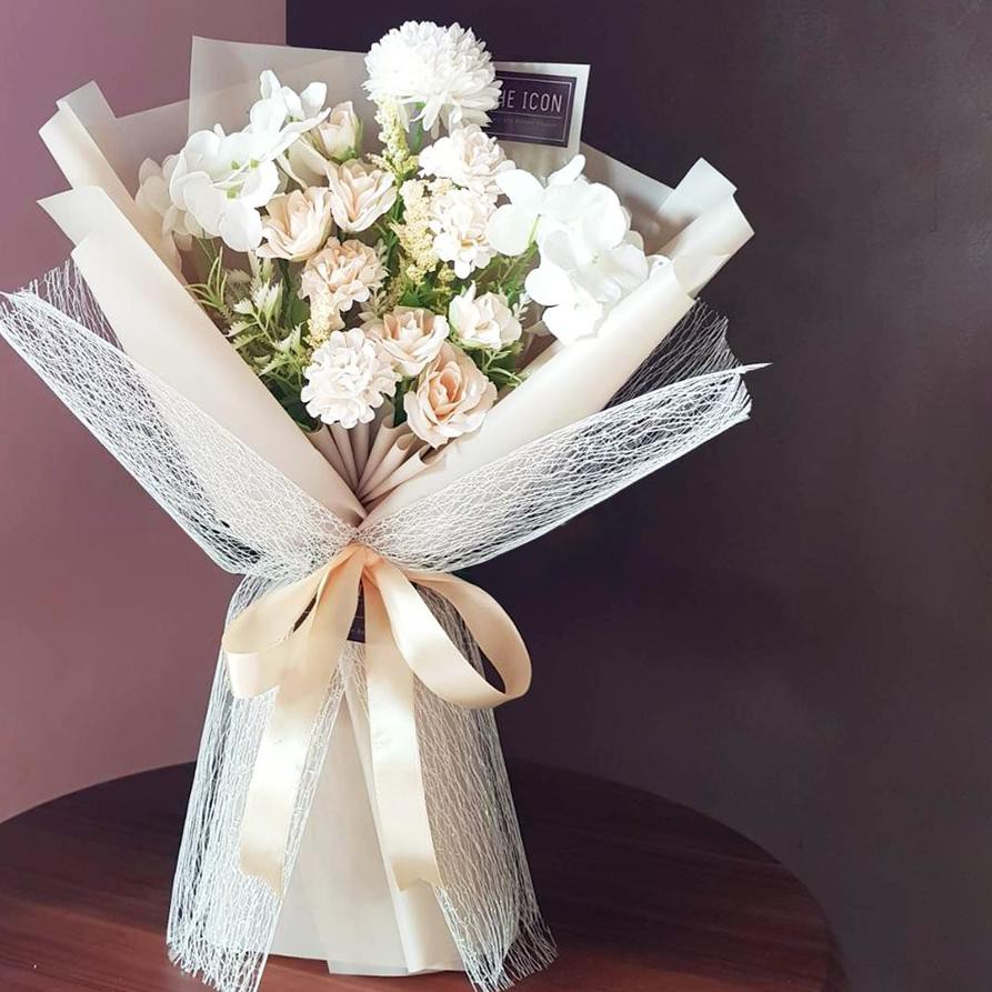 Buket Bunga Palsu Ulang Tahun | Buket Bunga Bekasi | Buket Anniversary | Bucket Wisuda