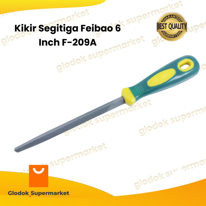 Kikir Segitiga Feibao 6 Inch F-209A