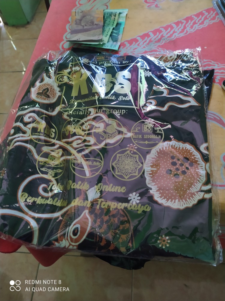 Kemeja Hem Original Sm Batik Solo Eksklusif  Bahan Katun Sragenan Full Furing Kualitas High Quality