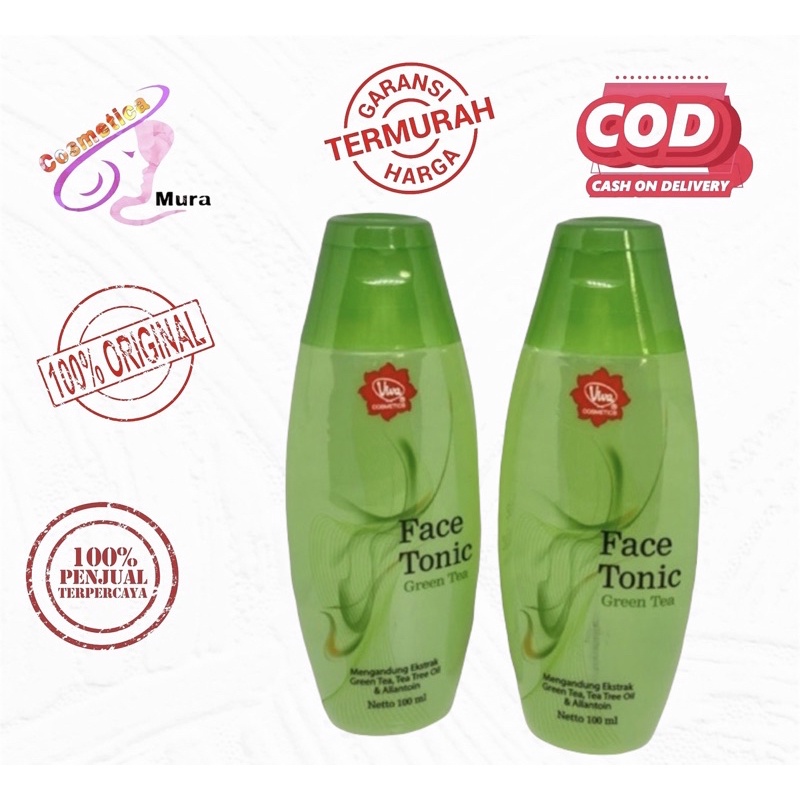 GREEN TEA // VIVA FACE TONIC GREEN TEA // TONER VIVA GREEN TEA