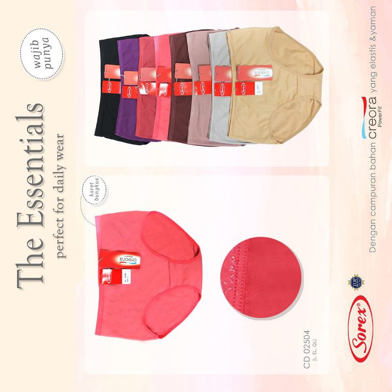 Celana Dalam CD Sorex 02504

