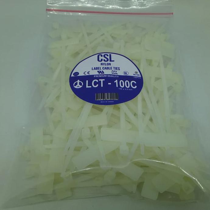 

HOT SALE Kabel Ties Label 10 cm Putih Terjamin