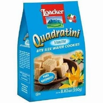 

LOACKER Quadratini Vanilla 250gr