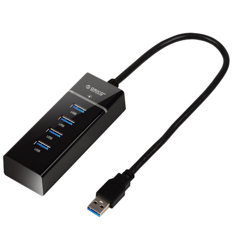 ORICO W6PH4 BK Super Speed USB3.0 4 port no power HUB without power