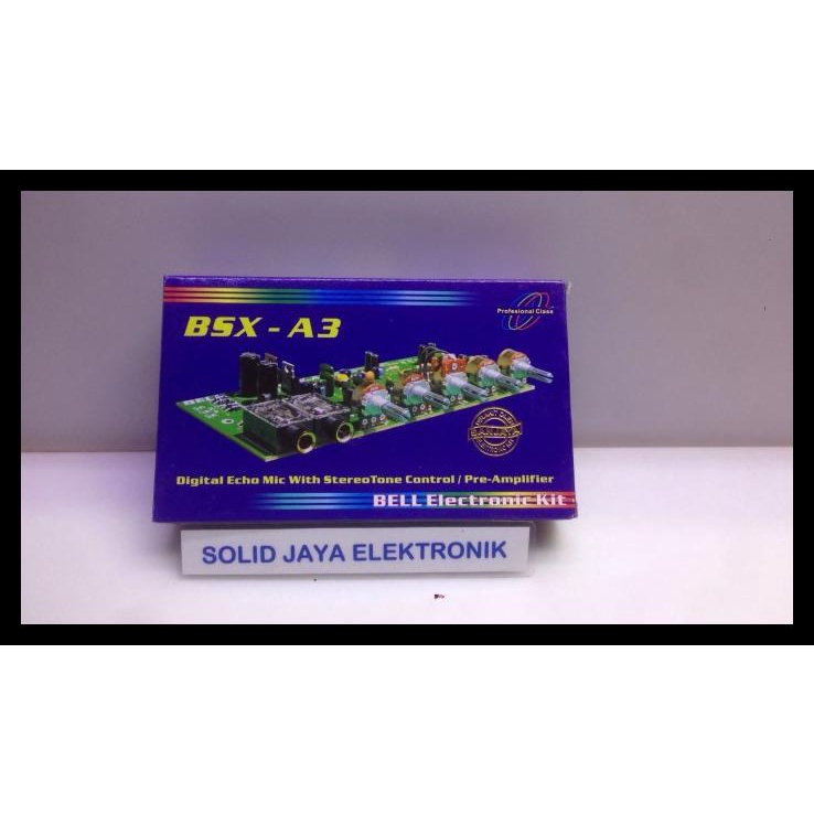 Box Tone Control Echo Bsx A3 Bsx-A3 Pre Amplifier Digital Bell Bgr