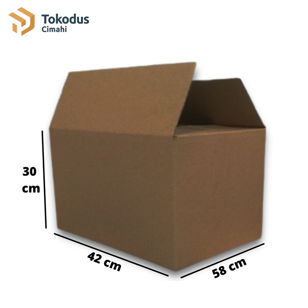 

Kardus Karton Jumbo Untuk PIndahan 58x 42 x 30cm Tebal 4mm - Tokodus Cimahi