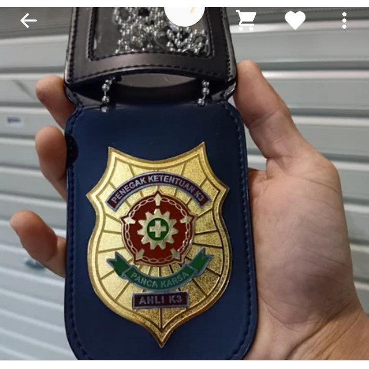 LENCANA PIN KALUNG AHLI K3 UMUM. MURAH BERKUALITAS