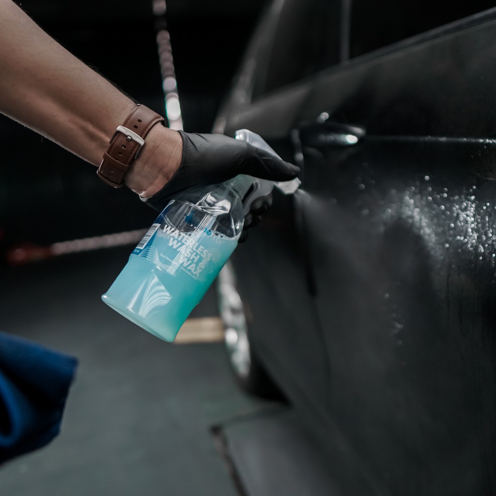 WATERLESS WASH &amp; WAX - Cuci Mobil Tanpa Air - nanoTECH PROTECTION - Cuci Mobil Hemat Air - Carnauba Wax - Wax Mobil Motor - Pengkilap Mobil Motor - Pengkilap Cat - Sabun Cuci Mobil Motor - Shampoo Cuci Mobil Motor - Sealant Wax