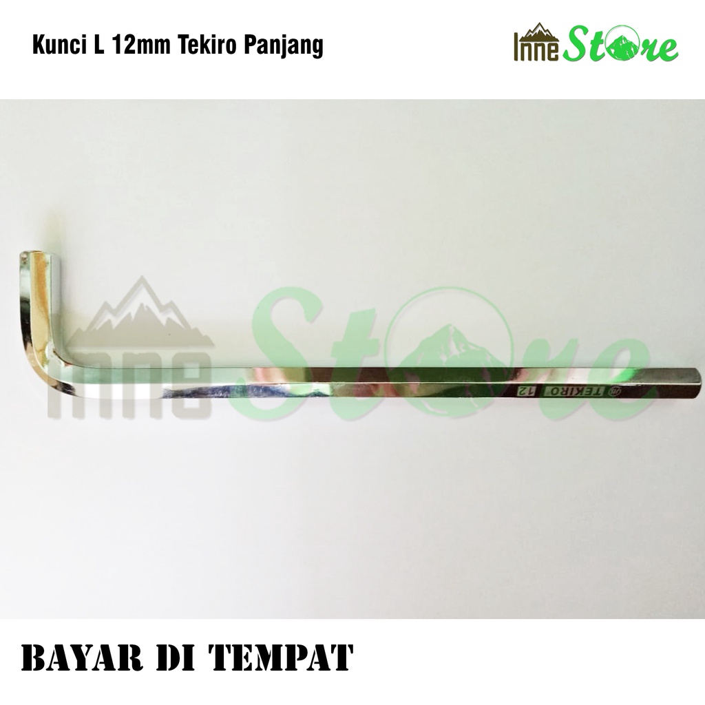 Kunci L 12 mm Tekiro Kunci L Panjang Tekiro