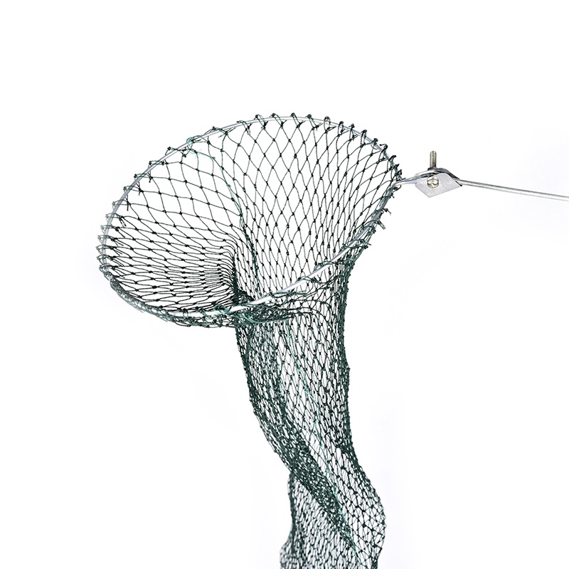 {LUCKID}Fishing Net Trap Fishing Mesh Folding fish Bag Small Fishing Tackle Mesh Bag