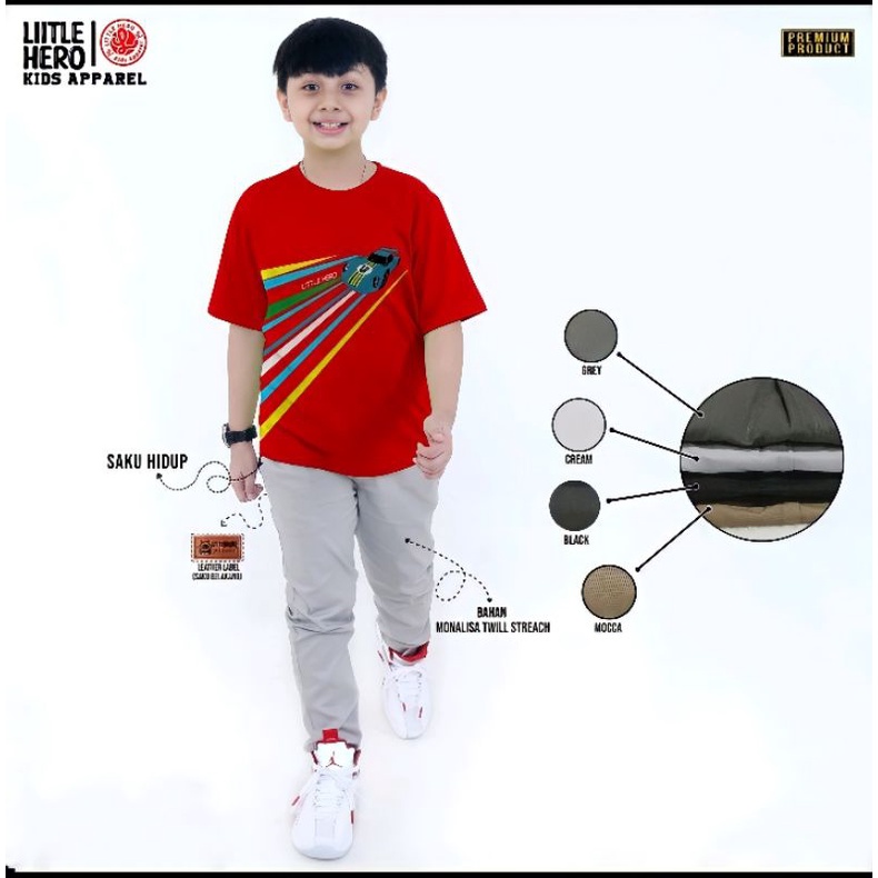 Celana Chino Chinos Panjang Anak Laki Laki Cowok Kids Junior Jumbo Tanggung Remaja Little Hero Usia 1 2 3 4 5 6 7 8 9 10 11 12 13 Tahun