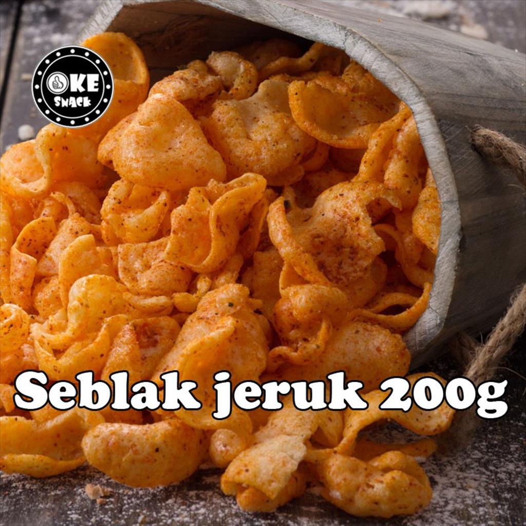 Kerupuk Seblak Jeruk