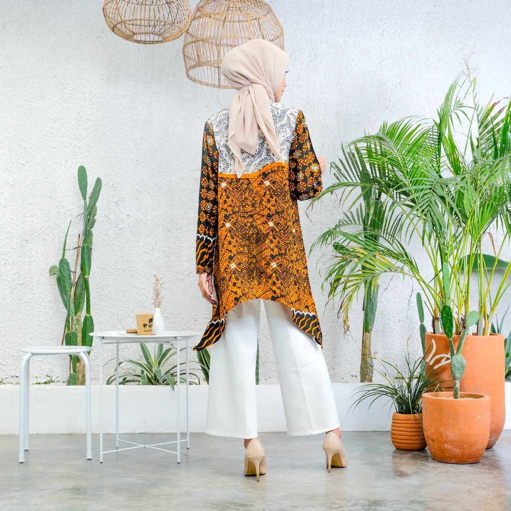 FITTINGROOM11 Tunik Batik - Nazima Tunik Dobby