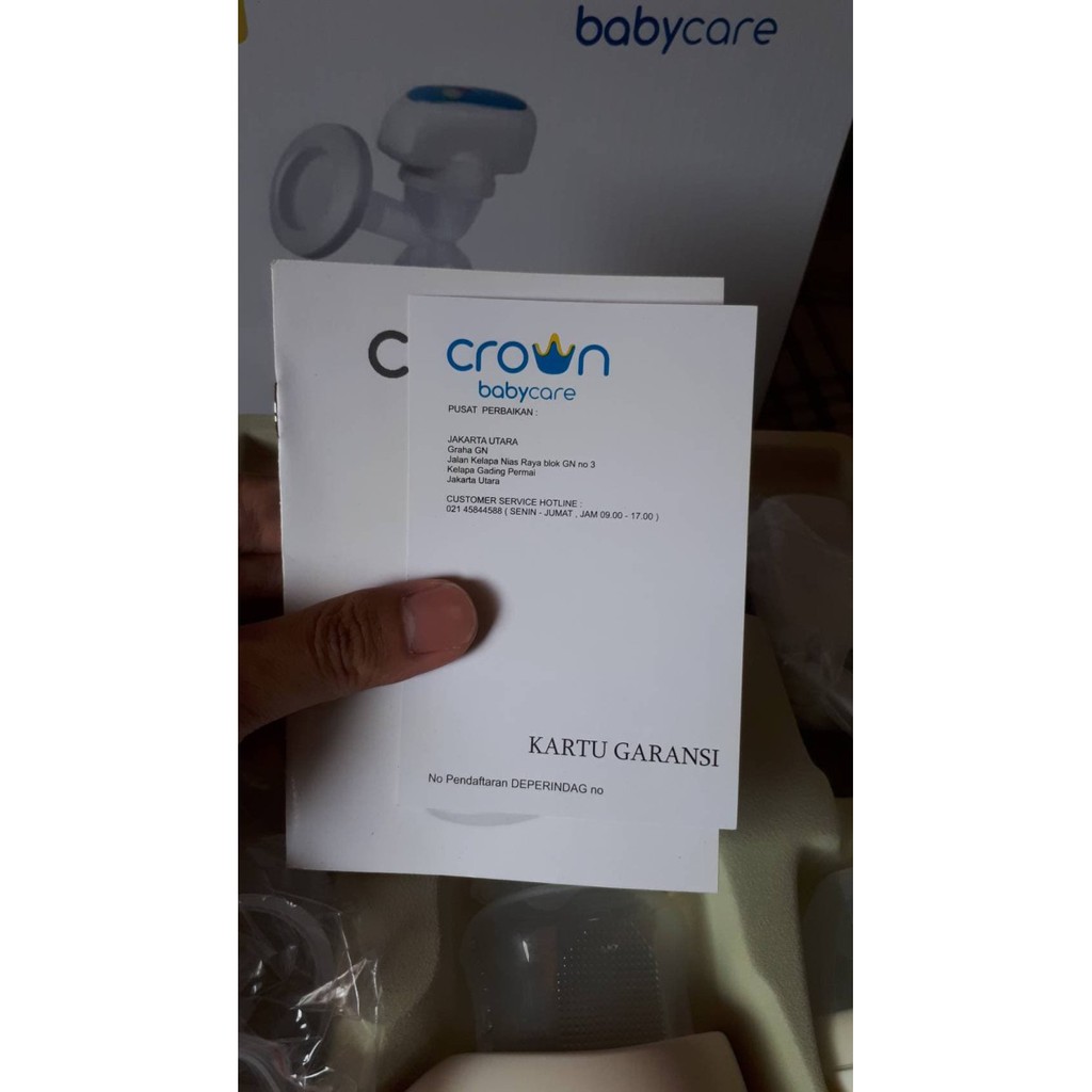 Crown Baby [Electric] Breast Pump / Pompa Asi Elektrik