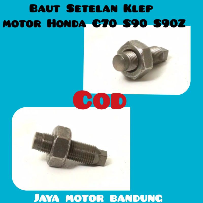 Baut stelan klep motor honda prima grand astrea supra c70 s90 berkualitas Terlaris PNP