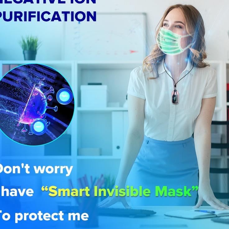 Paling Sesuai.. Aolon Air Purifier M11 200million Negative Ion Generator Portable Air Perifier For S