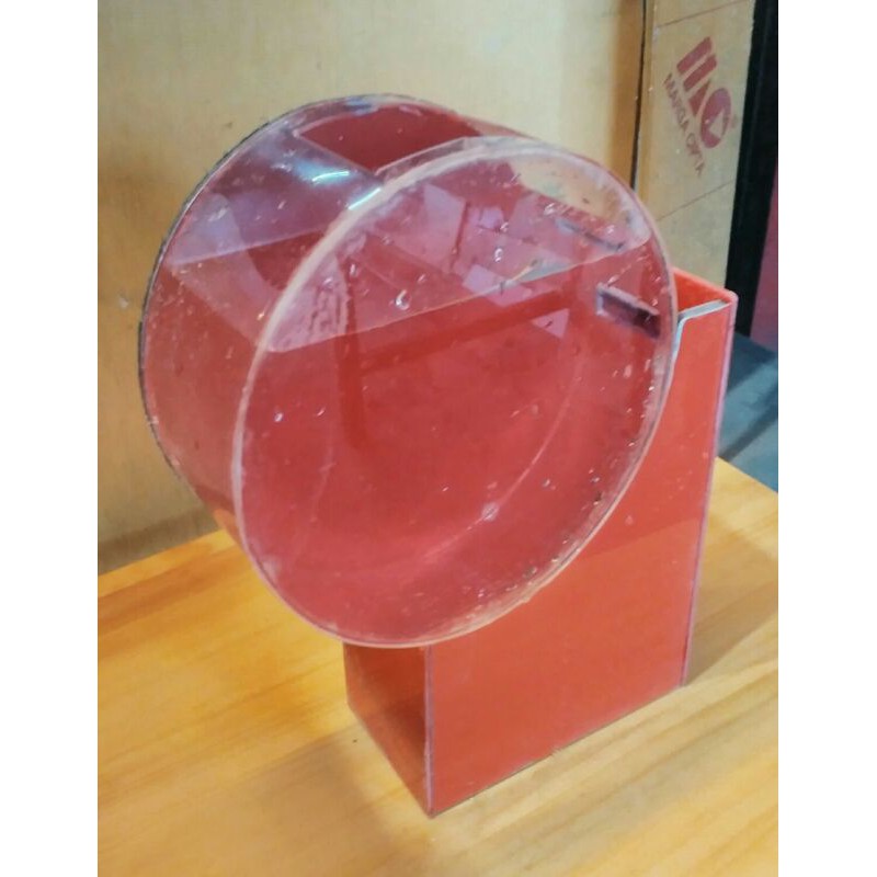 Custom / Aquarium Akrilik Cupang Bulat dia.15 - 20  cm