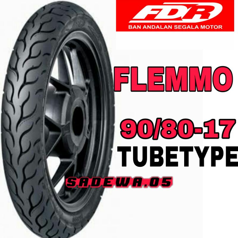 ban fdr flemmo 90/80-17 non tubeles
