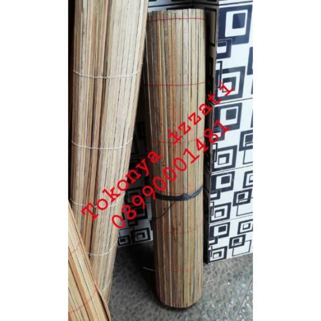  Tirai  bambu  ukuran 2x1 1x2 2 x 1 kirai krey kerei kerey 