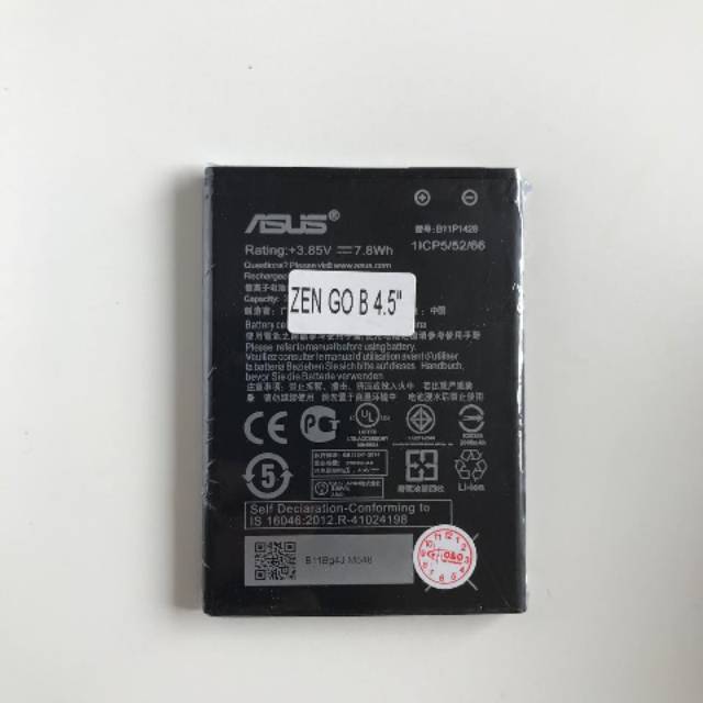 Baterai Batre Battery Asus Zenfone Go B 4,5 inch / zenfone 2 laser 5 inch / X014D / B11P1428