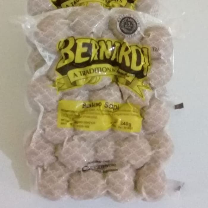 Bernardi Bakso Sapi Besar 25 Pcs 340 Gram Shopee Indonesia