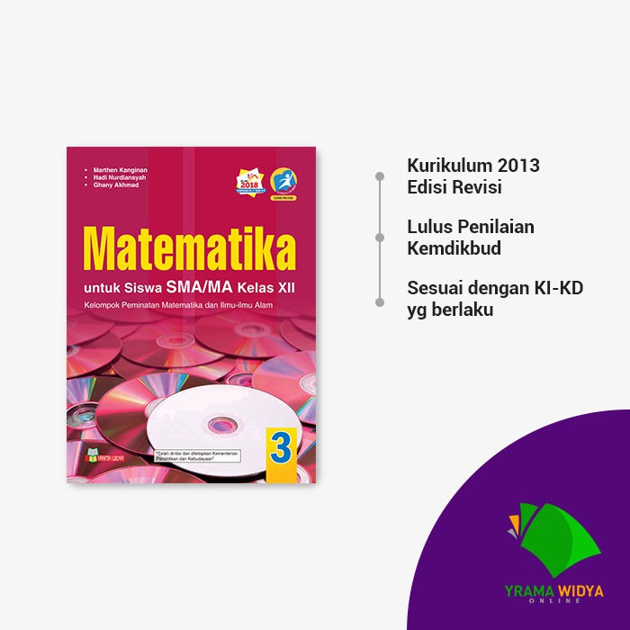 Yrama Widya - Matematika untuk Siswa SMA/MA Kelas XII Peminatan