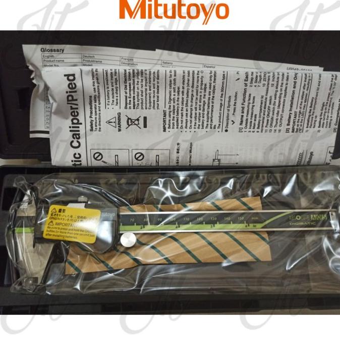 MITUTOYO SIGMAT DIGITAL / JANGKA SORONG DIGITAL 6" 150 MM Japan