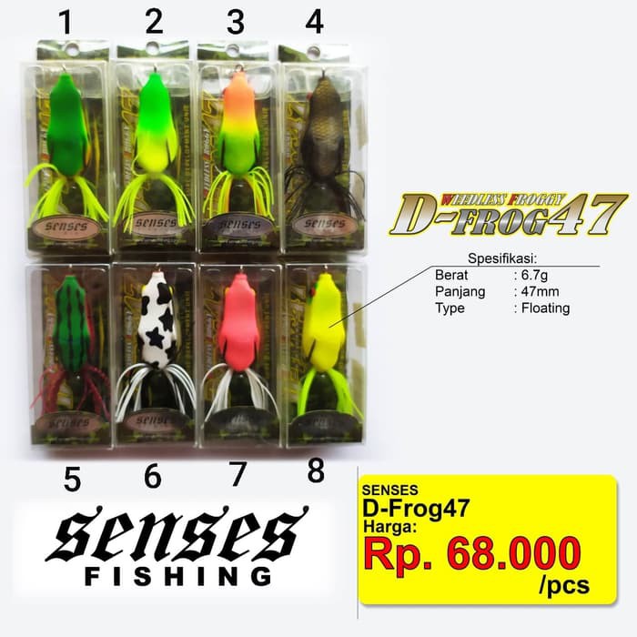 Langsung Order Soft Frog Senses Delta Frog 47 Diskon