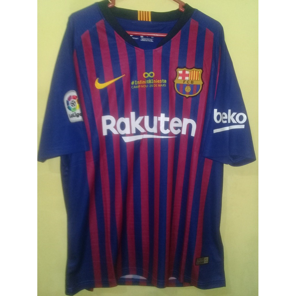 Jersey Barcelona 18/19 Special Iniesta New
