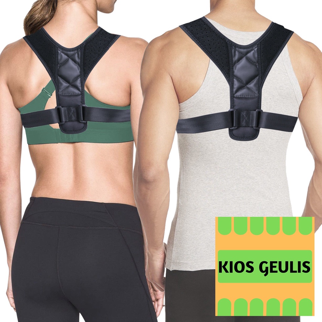 Back Support Posture Corrector Penyangga Penegak Punggung Bungkuk Ransel Perban Impor Murah