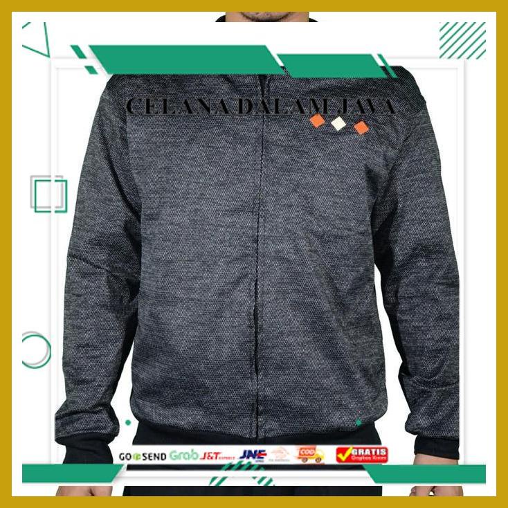 MUSCLE FIT JAKET NICOLE BOMBER ZIPPER E23.0005 HITAM KUALITAS IMPORT 