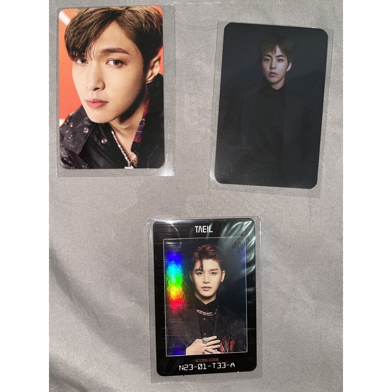photocard lay tempo[LAY BOOKED] xiumin ac taeil