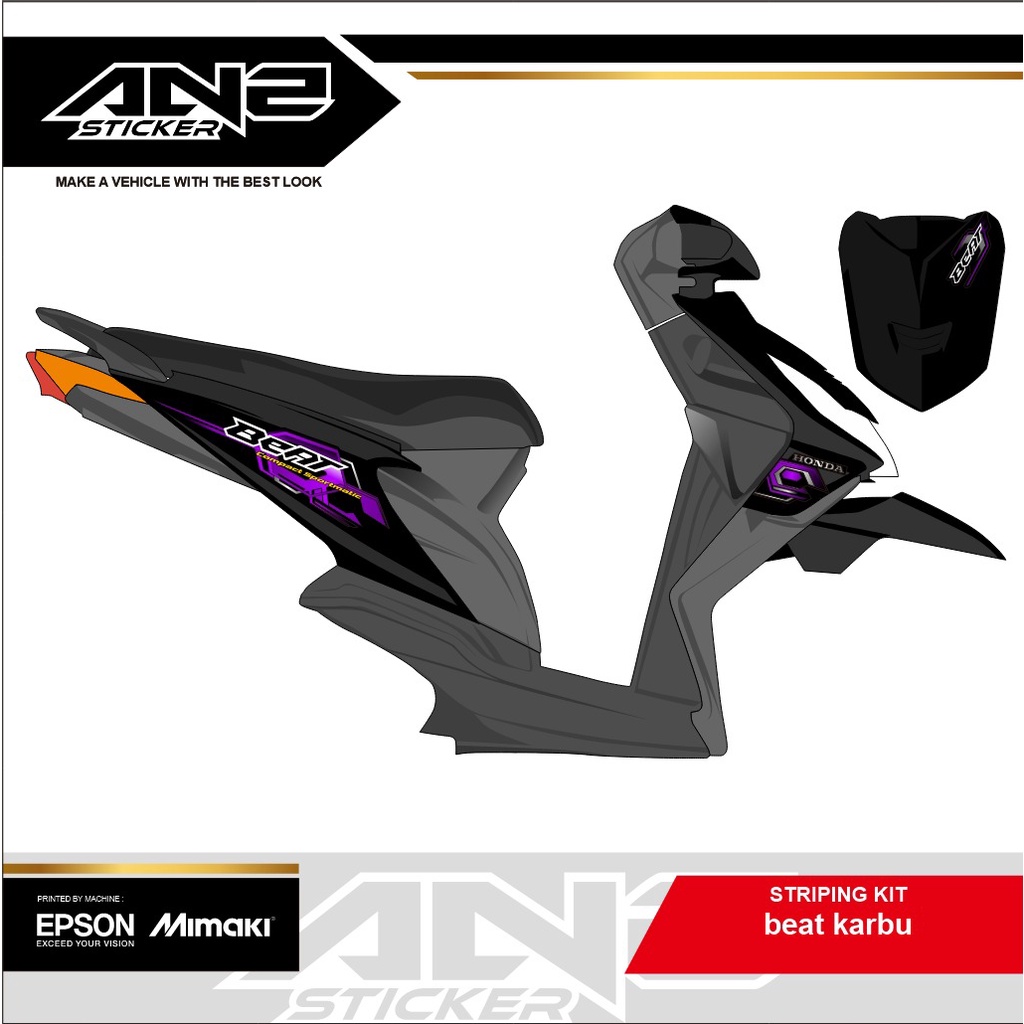 STRIPING BEAT KARBU 2008 LIST ORI STIKER VARIASI BEAT KARBU LIST ORI 2008