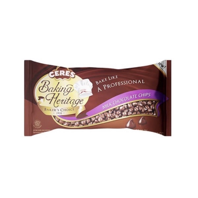 CERES BAKING HERITAGE 250 GRAM MILK / DARK