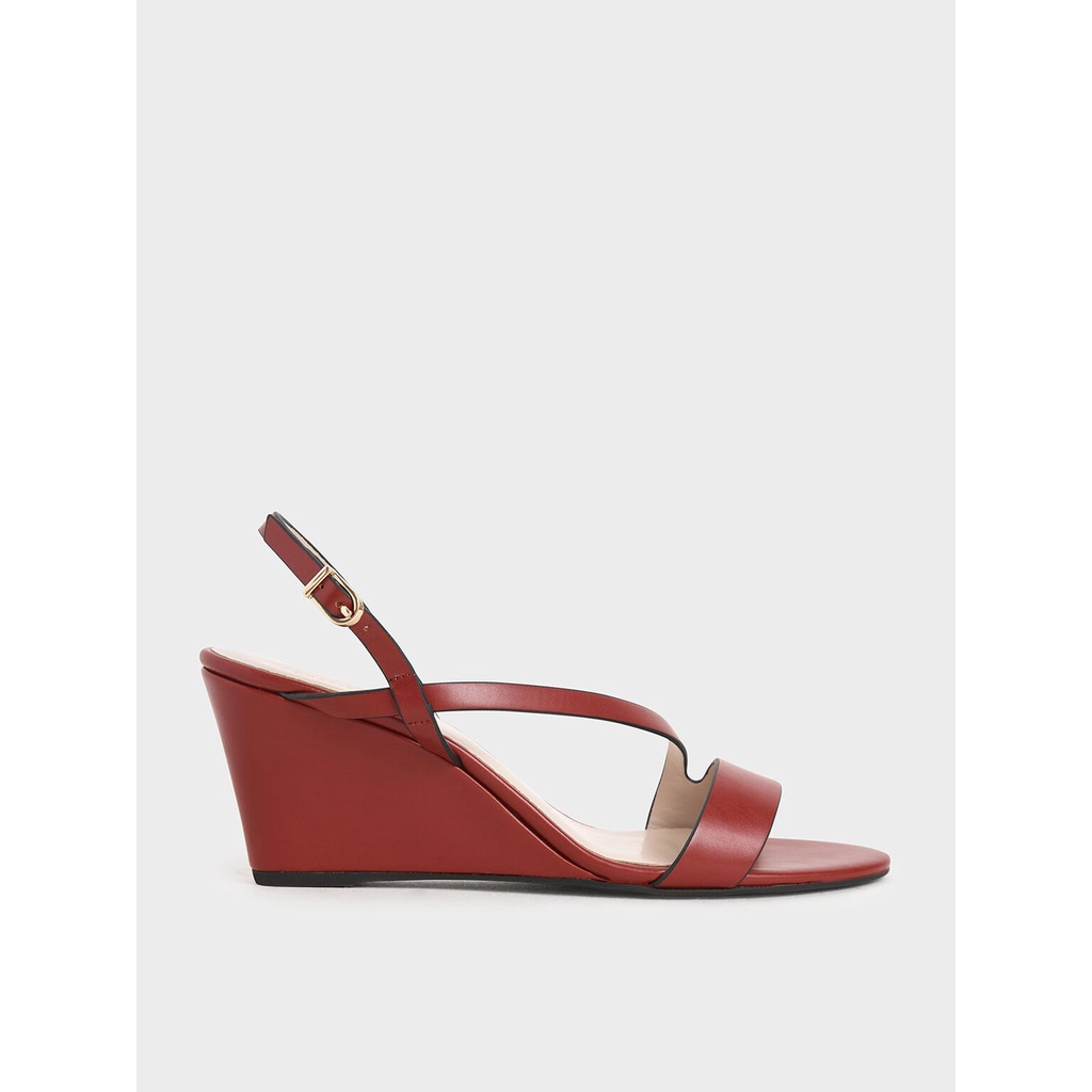 Cnk Asymmetric Strap Platform Wedges Sandal Ck 003
