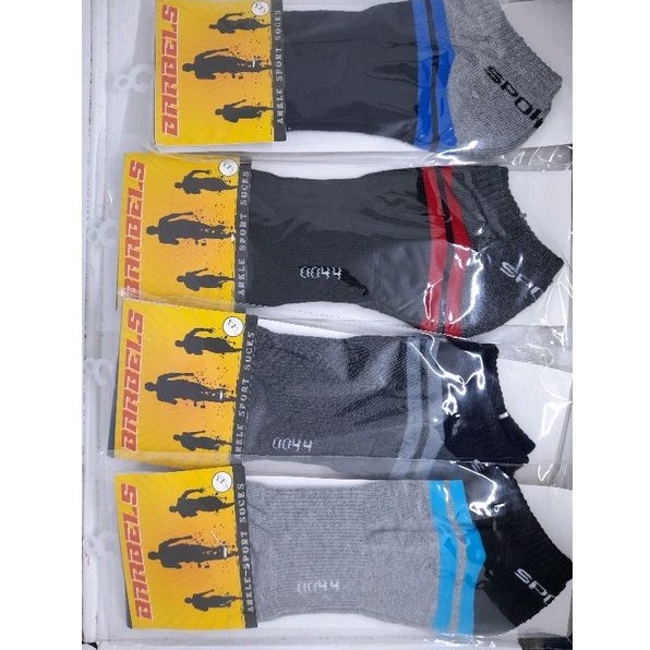 Barbels Ankle Sock - Kaos Kaki Semata Kaki - Sport Sock - kaos kaki Olah Raga Pria