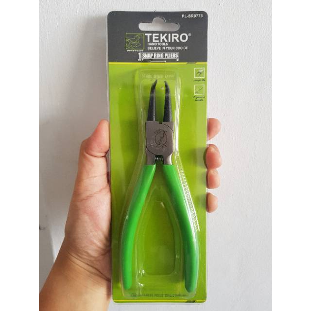 Tang Snapring Bengkok 7" IB (Internal Bent) Tekiro