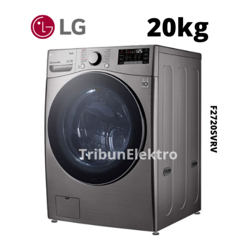 MESIN CUCI LG 20KG FRONT LOADING TURBO WASH STEAM