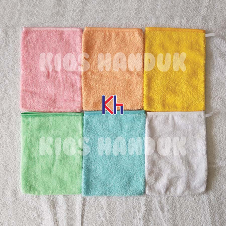 WASHLAP HANDUK BAYI ANAK DEWASA ANJOLY 14x19CM