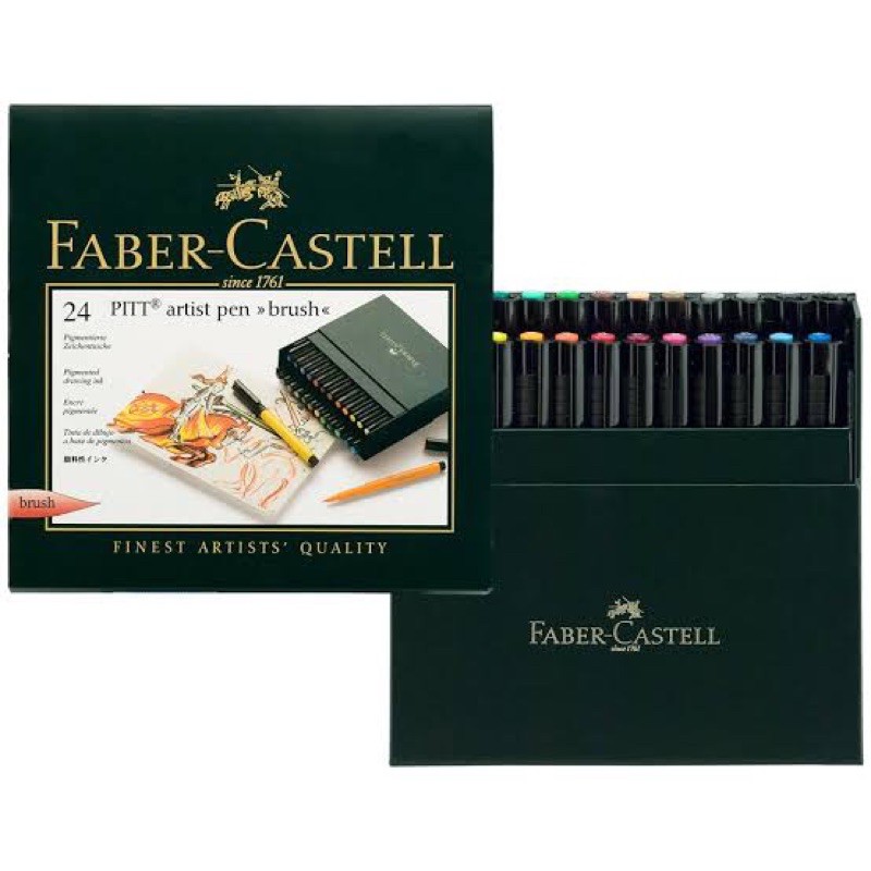 

Faber-Castell | Pitt Artist Pen Brush Set 24