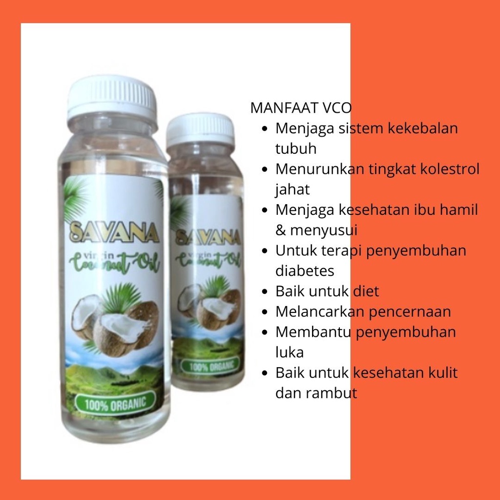 

VCO Virgin Coconut Oil Minyak Kelapa Murni Kemasan 250ml