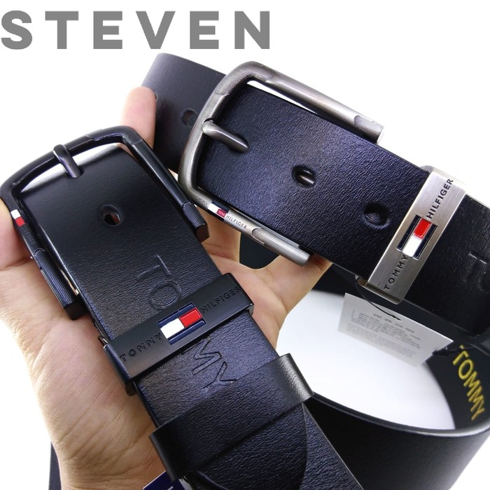 SABUK PRIA GESPER TUSUK JARUM IKAT PINGGANG BELT PREMIUM LEATHER