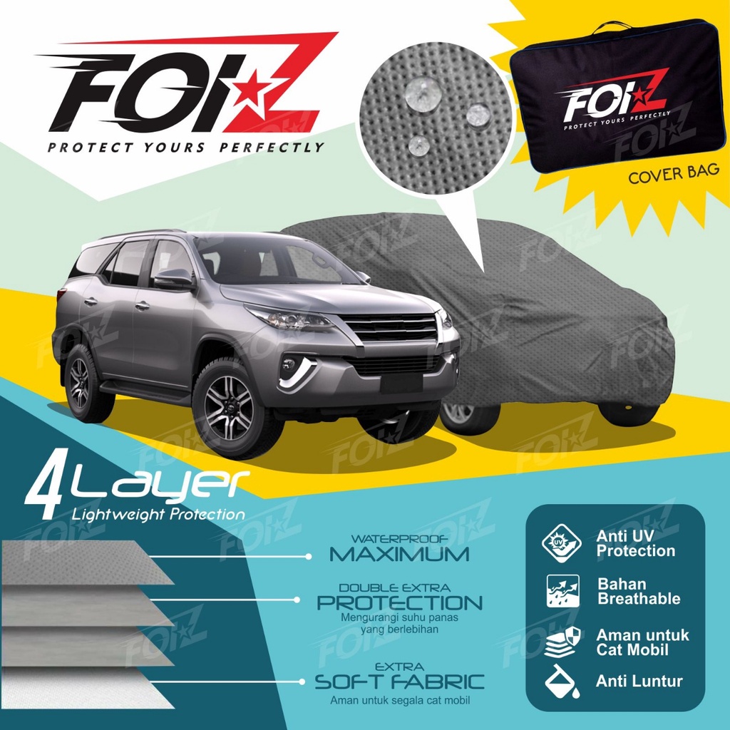 Sarung Body Cover Mobil Corolla Altis Premium Foi-Z 4 Layer Not Krisbow